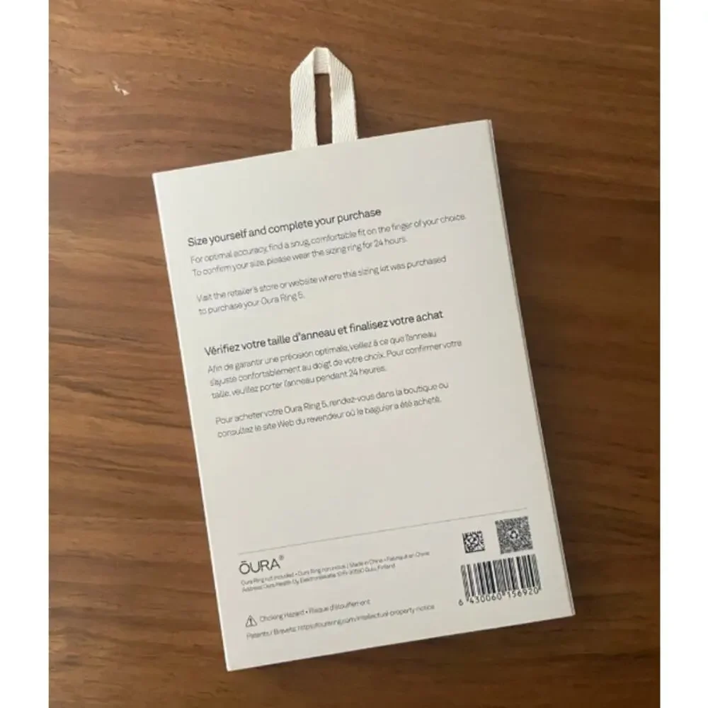 Oura complete sizing